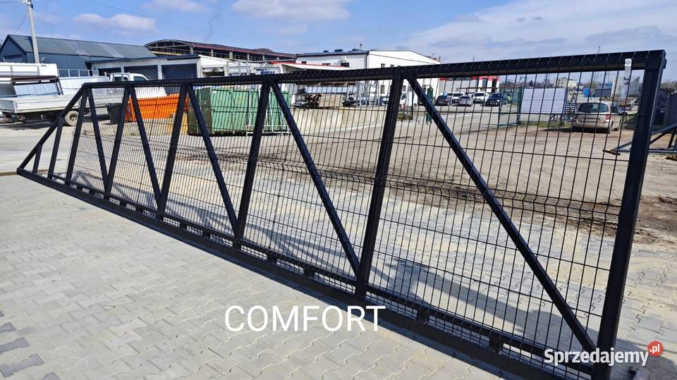 Brama przesuwna panel 3D fi 5mm 4mx15m COMFORT Głogów