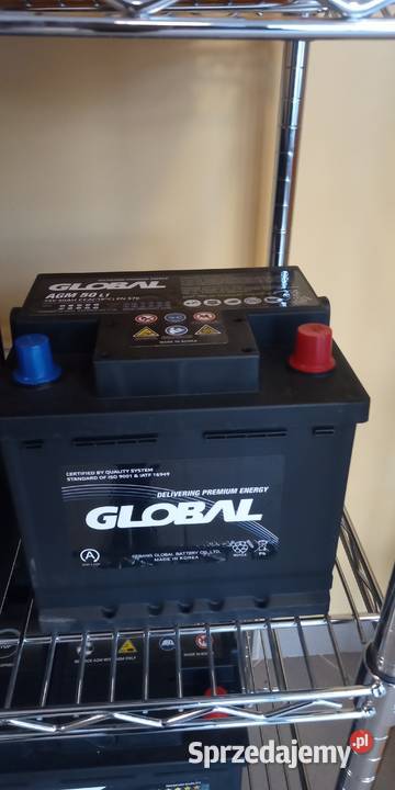 Akumulator Global AGM STARTSTOP 50Ah 570A osobowe Akumulatory zachodniopomorskie Szczecin