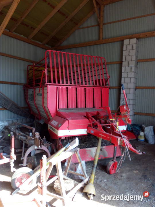 Przyczepa samozbierająca Pottinger Boss w