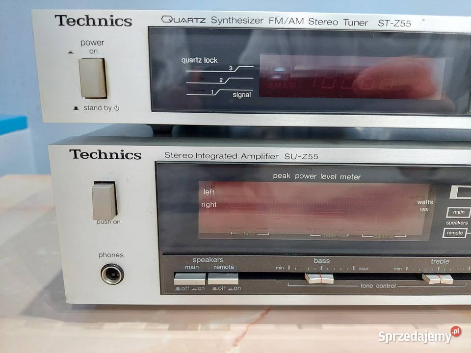 Technics Amplifier SUZ55 and Technics Tuner podlaskie