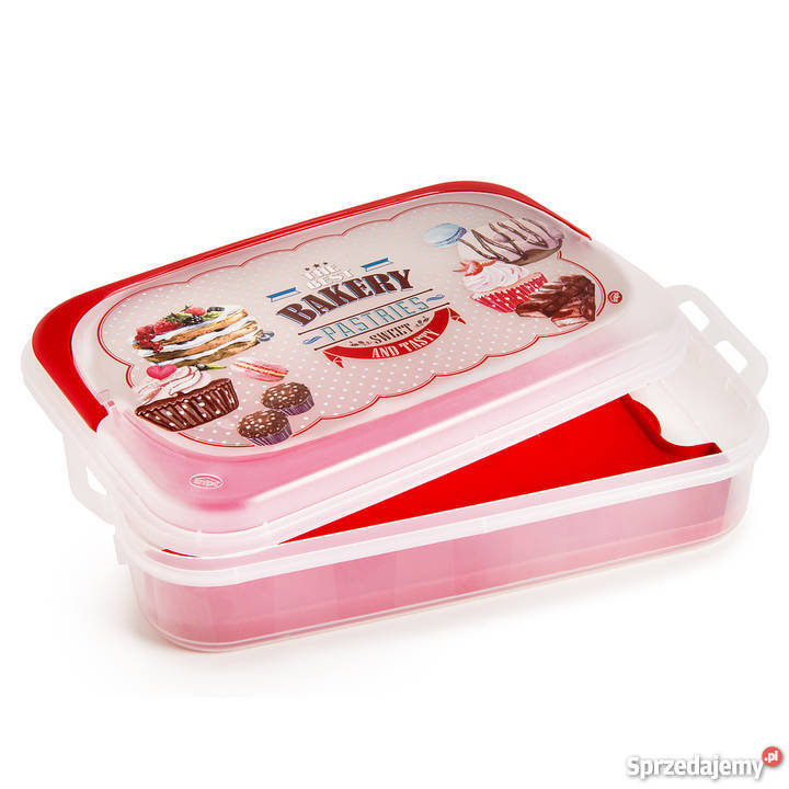 Pojemnik na ciasto i muffinki plastikowy SNIPS