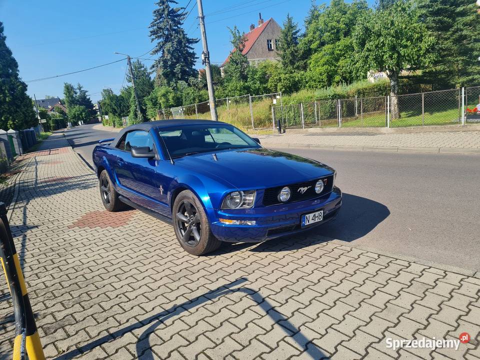Ford Mustang cabrio niebieski Gliwice sprzedam