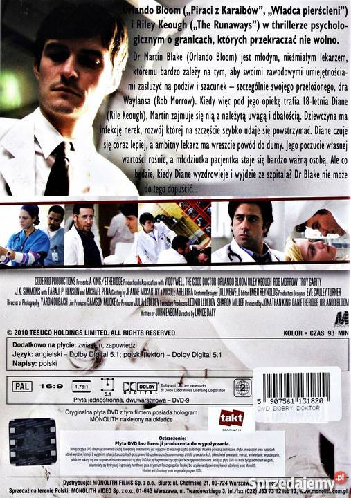 DOKTOR ORLANDO BLOOM Filmy Kalisz