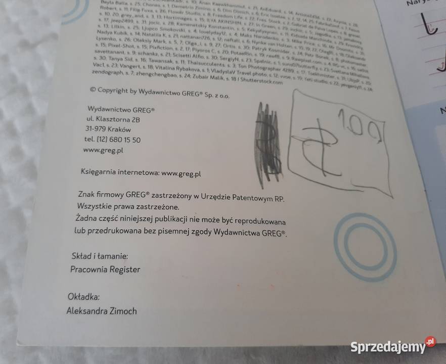 Kaligrafia eduBEZtrudu klasa IIII Greg ISBN 9788381860345 Czeladź