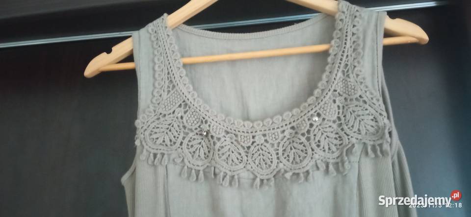 SUKIENKA beżowa włoska dolnośląskie Głogów