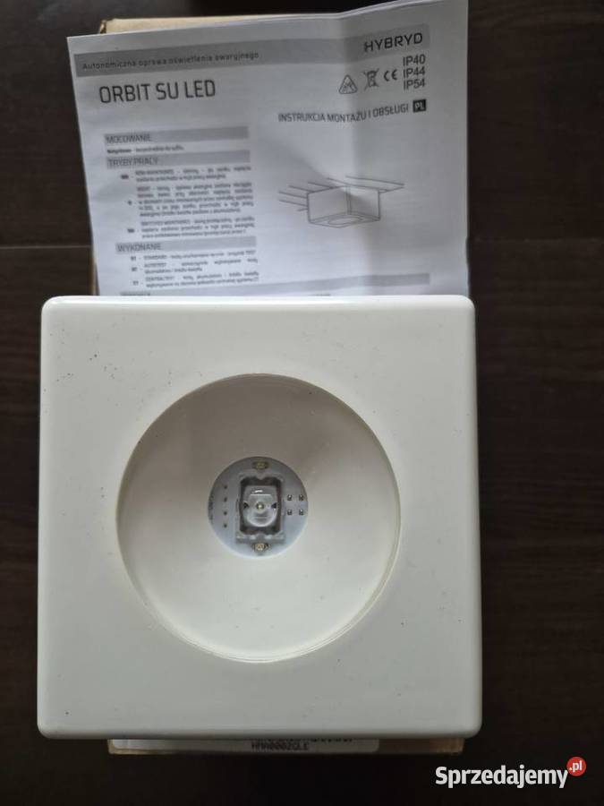 5x Nowa Lampa Awaryjna HYBRYD ORBIT SU LED 3W Pozostałe Kórnik