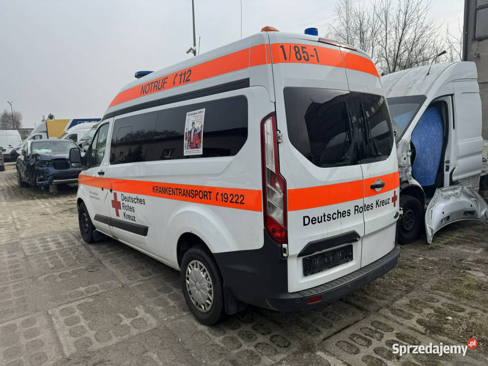 Ford Transit Custom 22 Tdci 125 L2H2 Karetka biały Turek