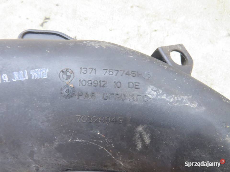 RURA DOLOT POWIETRZA LEWA 750I BMW F01 7577451 sprzedam
