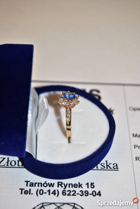 Okazja Sprzedam złoty pierścionek próby 583