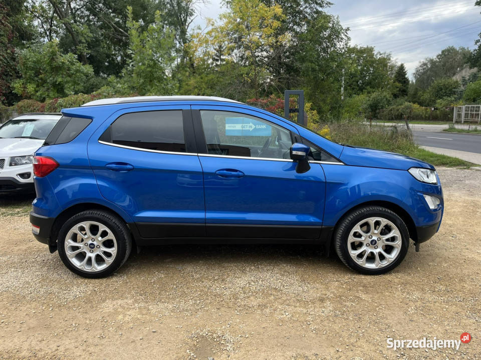 Ford EcoSport 10 Grzane Skóry Kamera Czujniki aluminiowe felgi Częstochowa