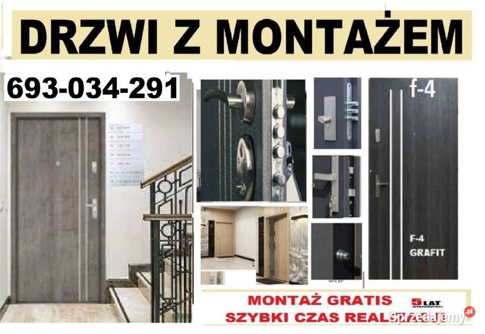 Drzwi ZEWNĘTRZNE antywłamaniowe drewniane i Ostrowiec Świętokrzyski