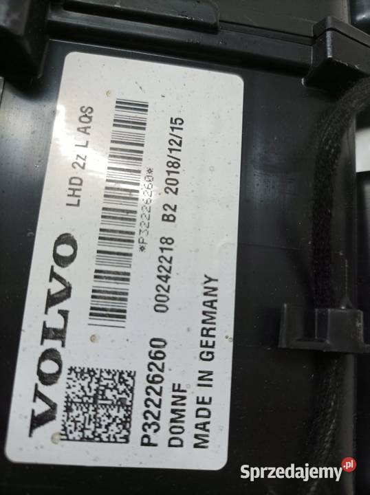 NAGRZEWNICA P32226260 Volvo V60 II 2018