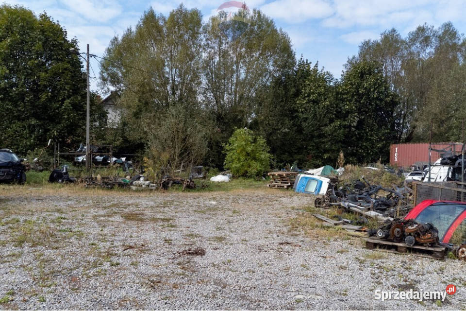 Działka usługowa Cieszyńskiej i węźle S52 Bielsko-Biała