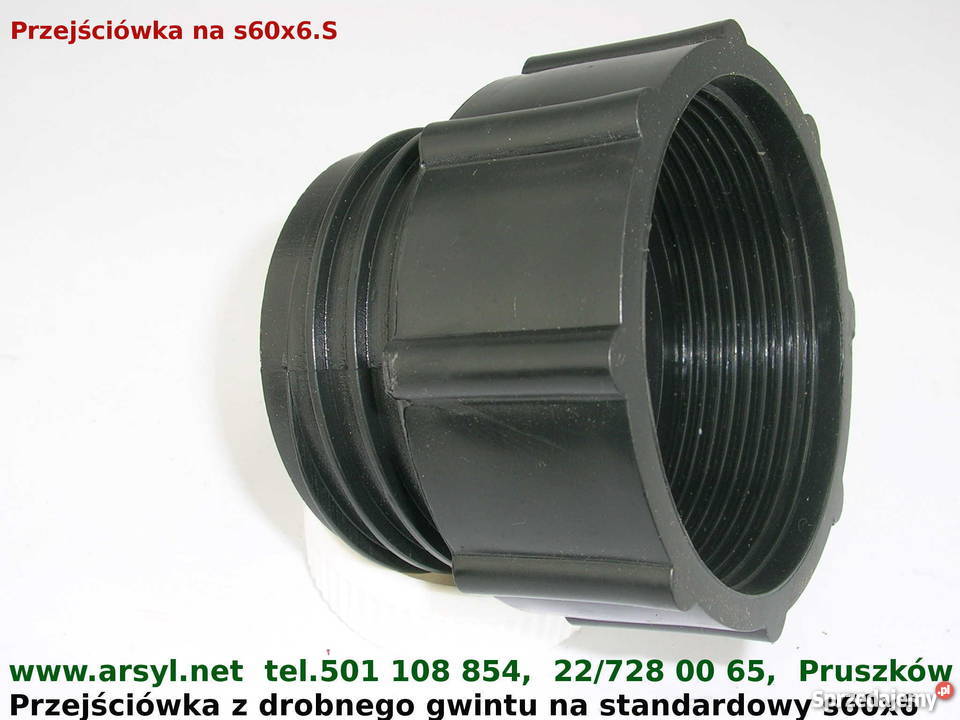 Zbiornik 1000 wylewka adapter do zbiornika Pozostałe Pruszków sprzedam