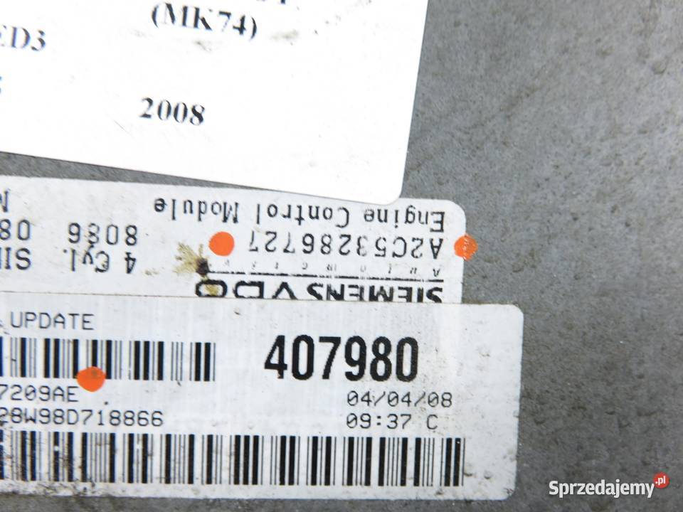 STEROWNIK JEEP PATRIOT 24 P68027209AE Układ elektryczny, zapłon