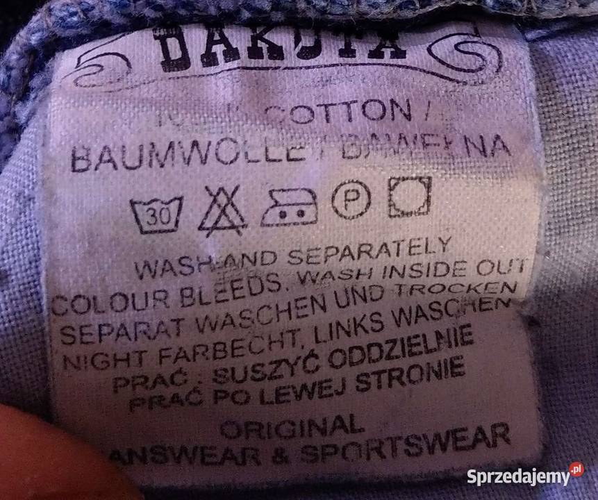 Spodnie jeansowe jeansy jasno niebieskie Dakota Warszawa