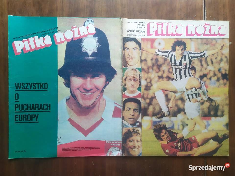 Piłka Nożna wydania specjalne 198384 Łódź sprzedam