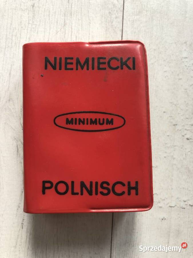 Mini słownik polsko-niemiecki niemiecko - polski kieszonkowy
