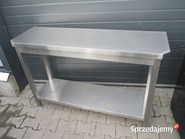 Stół Gastronomiczny Z Półką 1304085 Stal