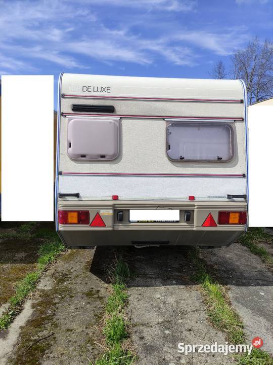 Przyczepa kempingowa Kip z przedsionkiem lekka Rybnik
