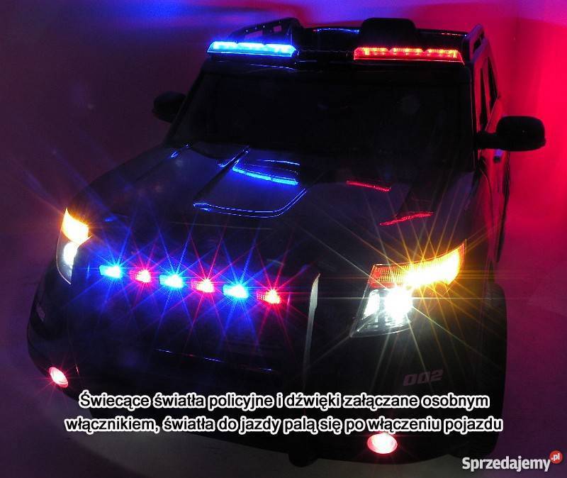 MEGA POLICJA Z MEGAFONEM I RADIEM MIĘKKIE sprzedam