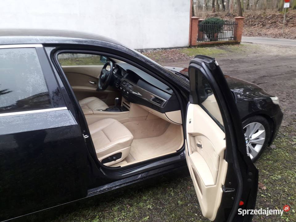 BMW E60 545i nieuszkodzony warmińsko-mazurskie Olsztyn sprzedam