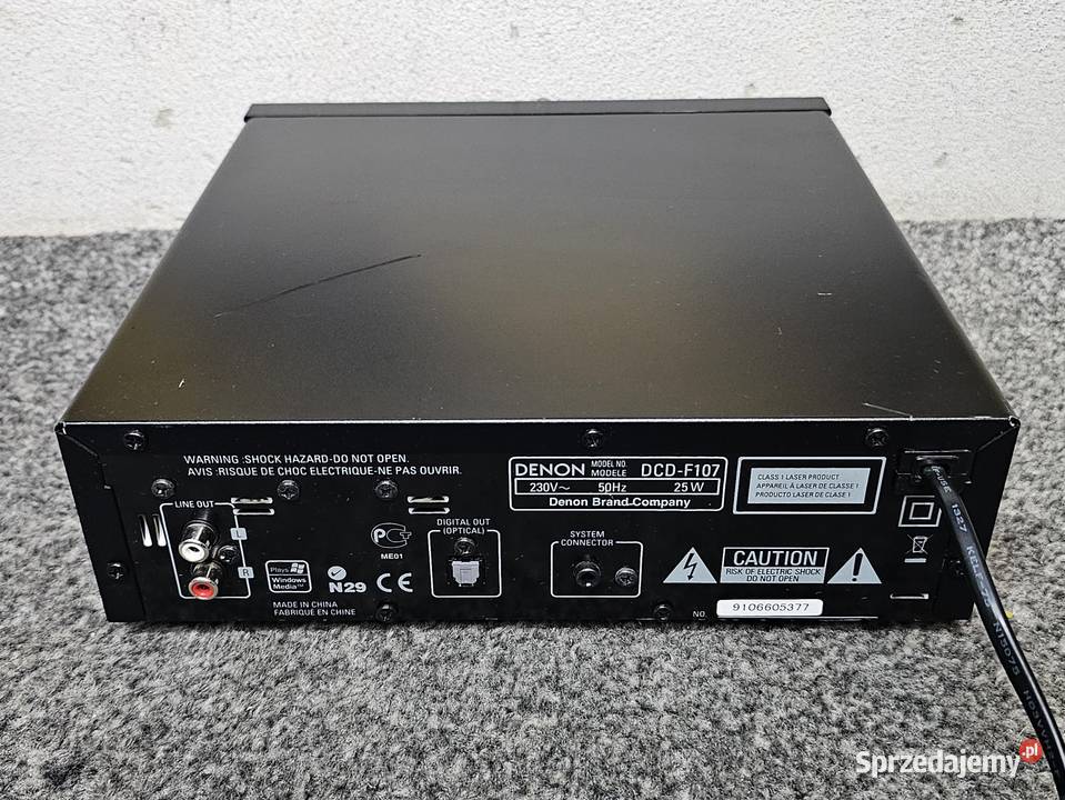Denon DCDF107 DCDF107 Odtwarzacz płyt CD USB Kraków