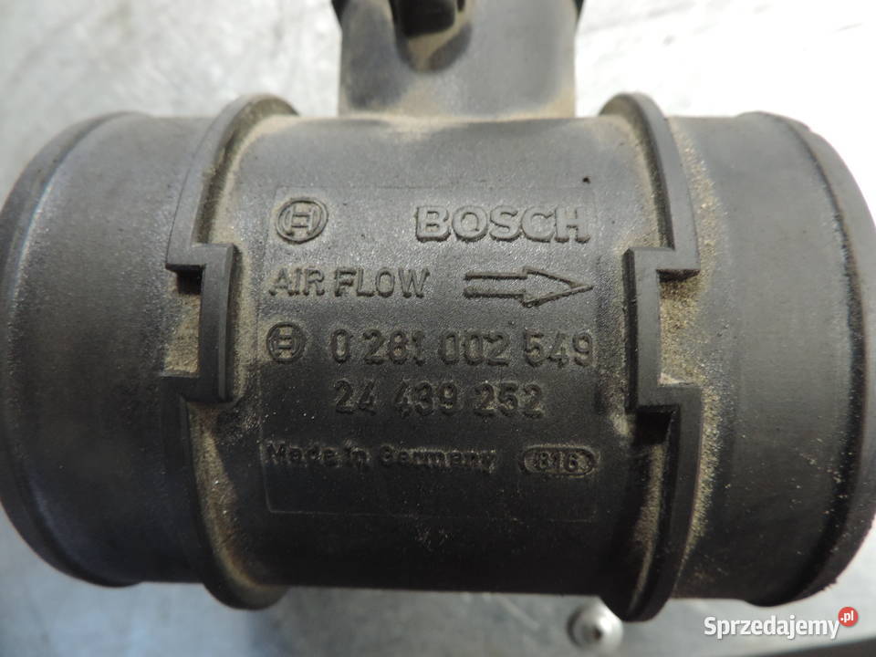 PRZEPŁYWOMIERZ 0261002549 OPEL COMBO 13 CDTI Nowy Sącz