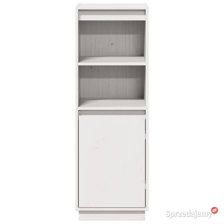 Szafka biała 37x34x110 lite drewno sosnowe Warszawa