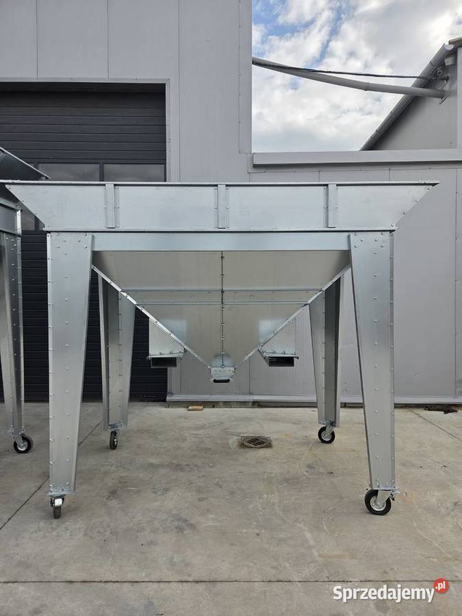 Kosz zasypowy przeładunkowy do zboża i Partynia