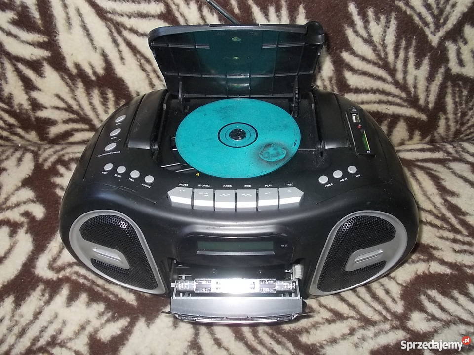 Radioodtarzacz CD MP3 SD USB Radio Magnetofon