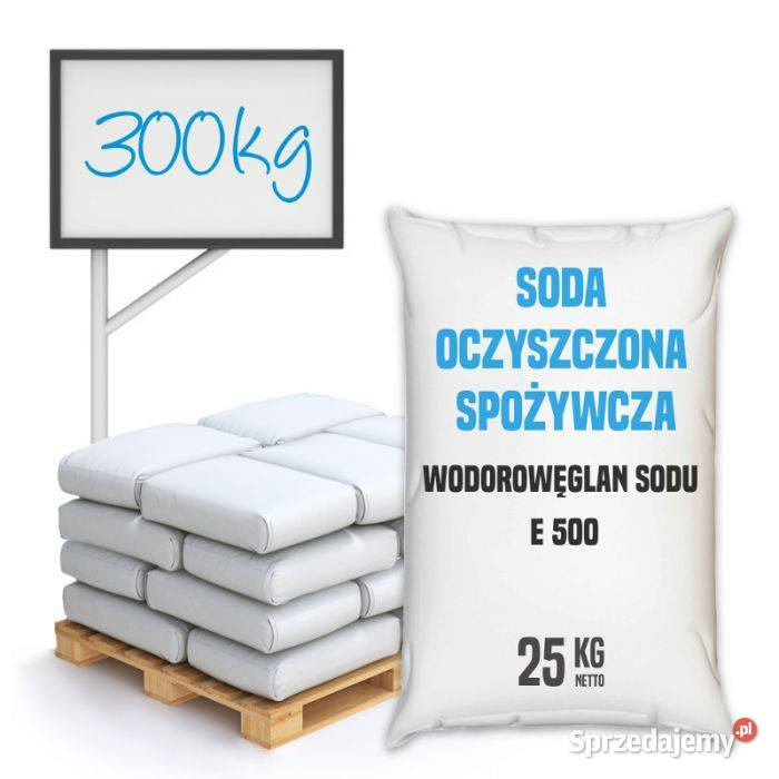 Soda oczyszczona spożywcza bez antyzbrylacza E dolnośląskie Brzeg Dolny sprzedam