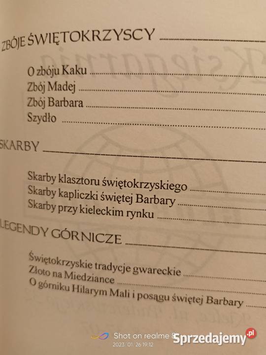 Legendy świętokrzyskie książki Warszawa Praga