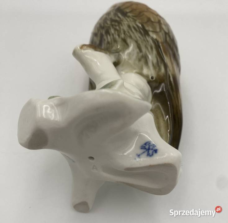 Porcelanowa figura Sowa Ens 15 wielkopolskie Poznań