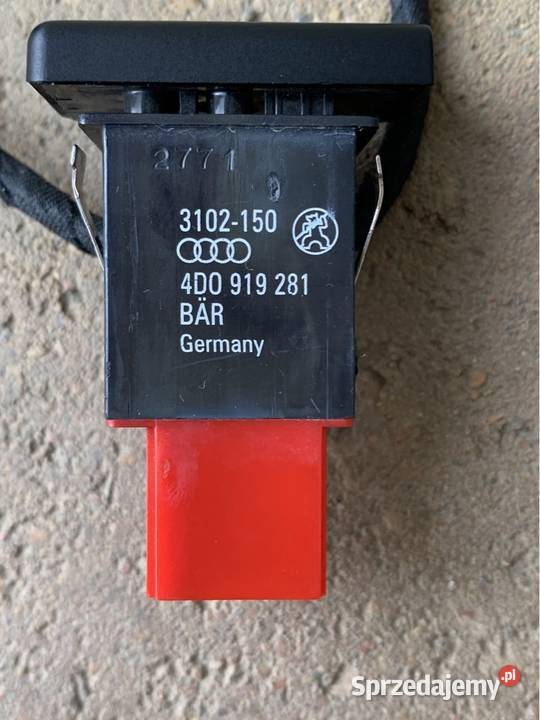 Przycisk 4D0919281 Parktronik Parkowania PDC