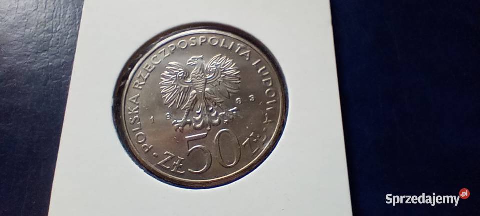 Stare monety 50 złotych 1983 Sobieski skrętka