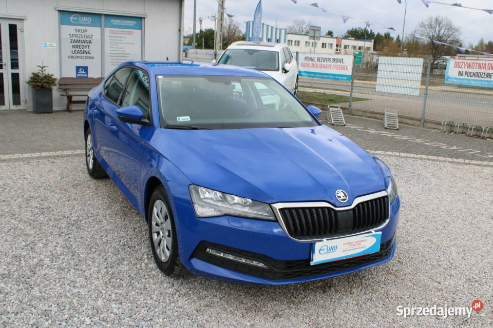 koda Superb Salon Polska Gwarancja Active Netto isofix mazowieckie Warszawa