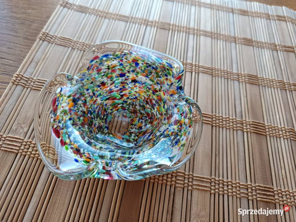 Popielniczka szkło murano Żywiec sprzedam