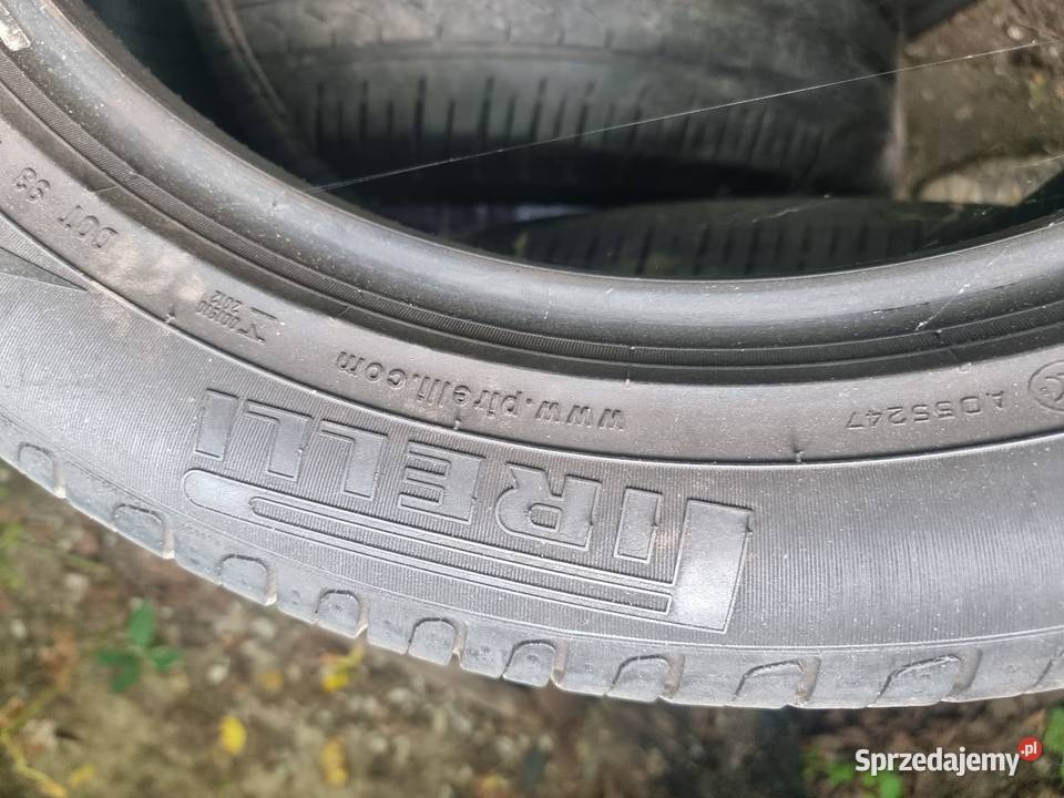 Trzy opony letnie 23550r19 Pirelli 2020 śląskie Gliwice