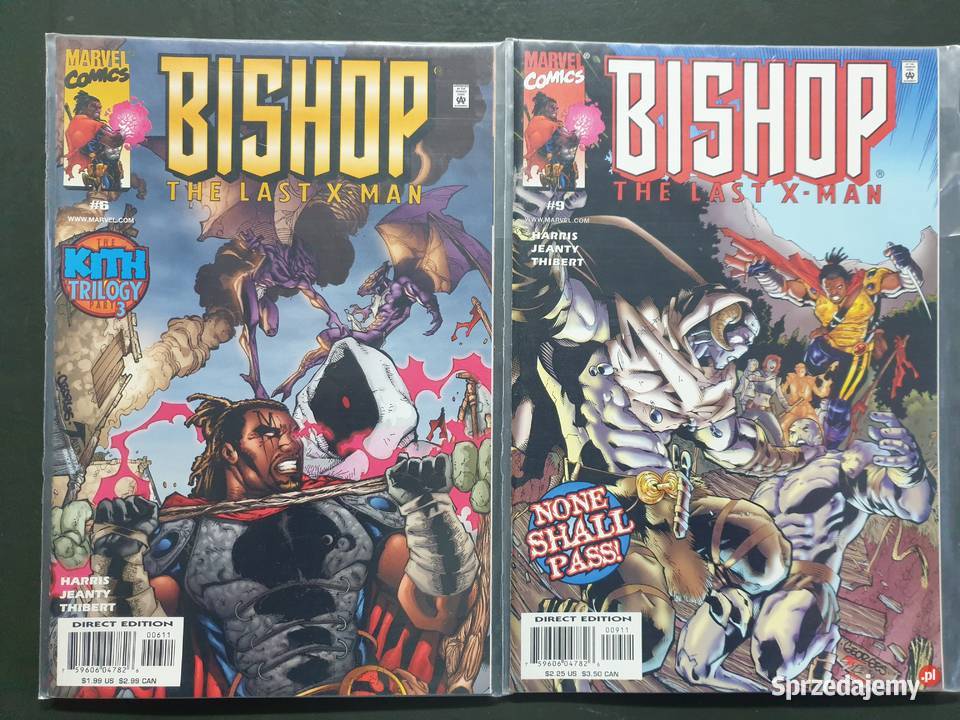 Gambit Bishop zestaw 11 oryginalnych komiksów Komiksy Gdynia