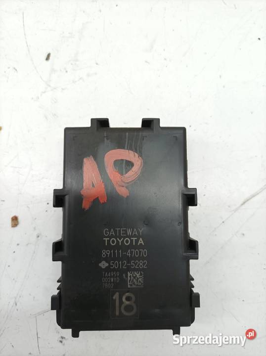 MODUŁ GATEWAY 8911147070 Toyota Prius IV 2015 Rok produkcji 2017
