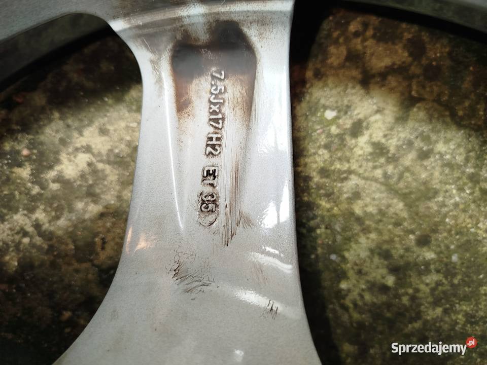 Koła aluminiowe Alutec 17 5x112 z oponami wielkopolskie