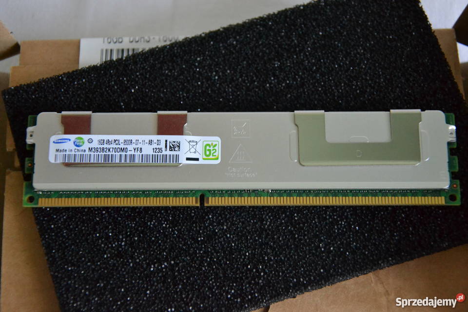 Pamięć RAM Samsung 16gb 4Rx4 PC3l8500R Warszawa