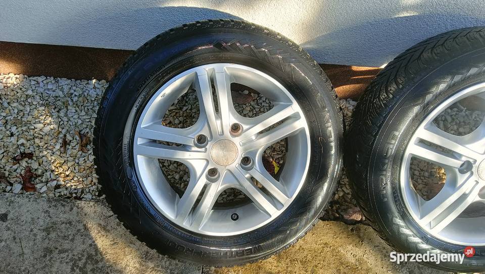 4 felgi 15 MAK i 5 opon Nokian weatherproof Samochodowe Wołomin