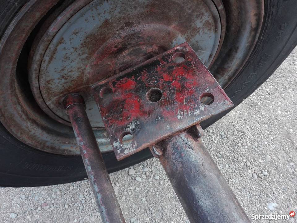 Oś przyczepa rozrzutnik podlaskie Rutki-Kossaki sprzedam