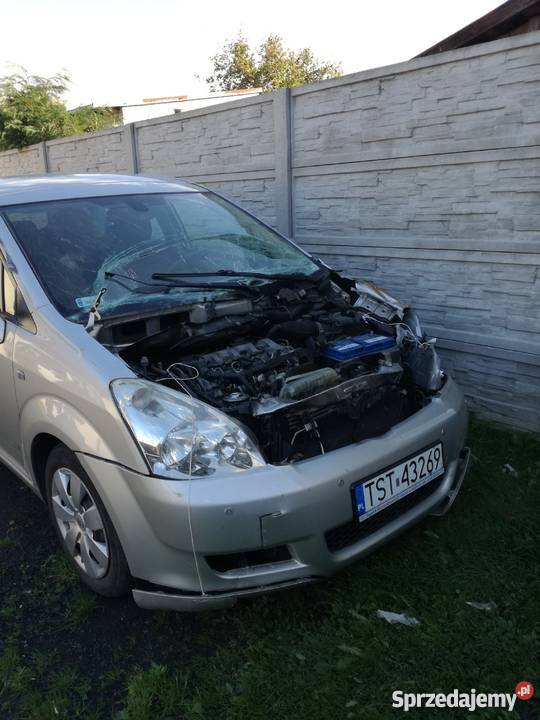 Toyota Corolla Verso Uszkodzona centralny zamek Starachowice