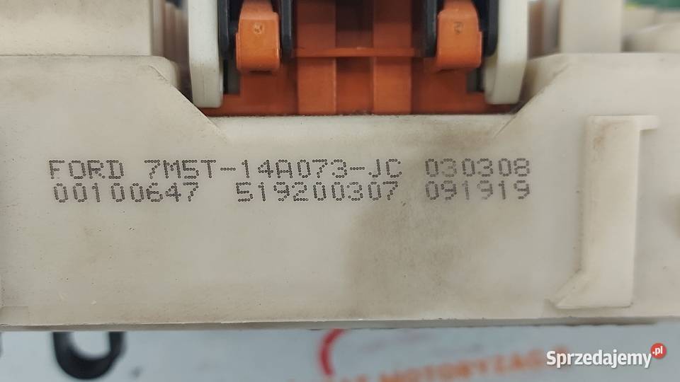 FORD KUGA 20 TDCI moduł BSI 7M5T14A073JC Skrzynki bezpieczników