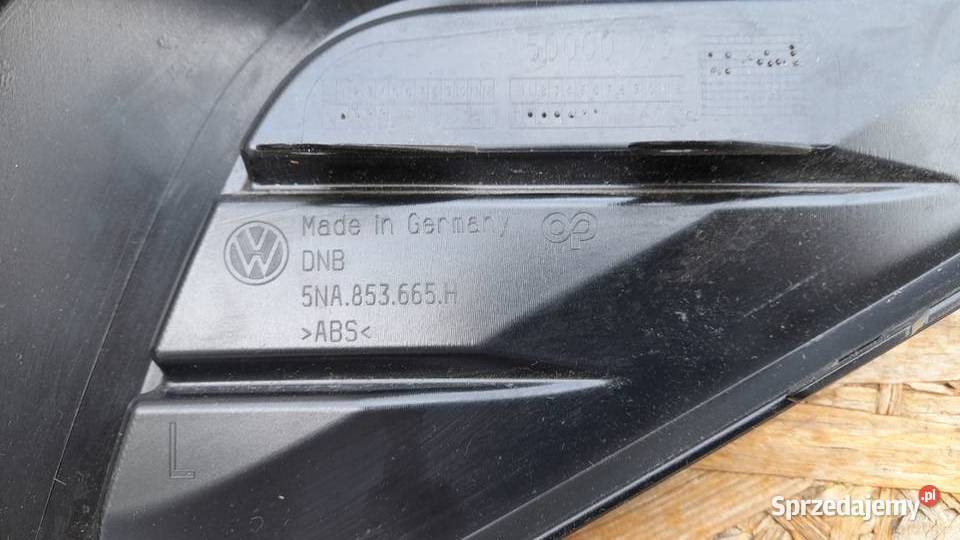 VW TIGUAN II 2 KRATKA ZDERZAKA PRZÓD LEWA Karoseria