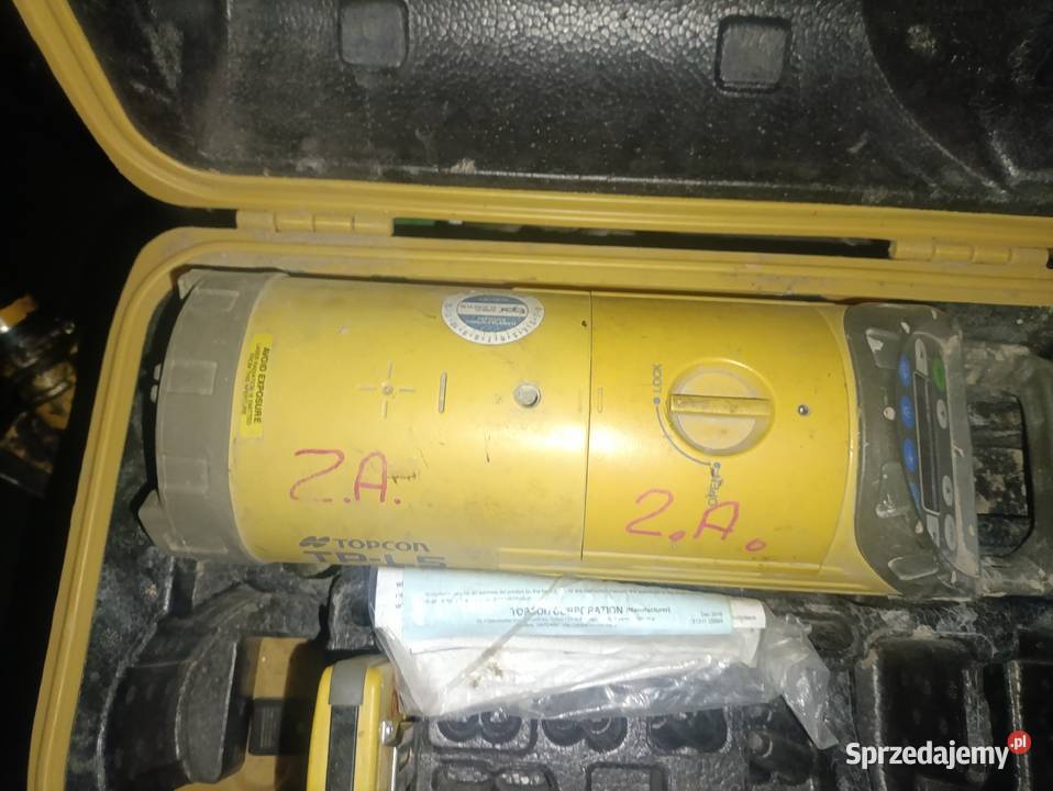 2 laser zielony topcon TPL5 TPL4A świętokrzyskie Bodzentyn