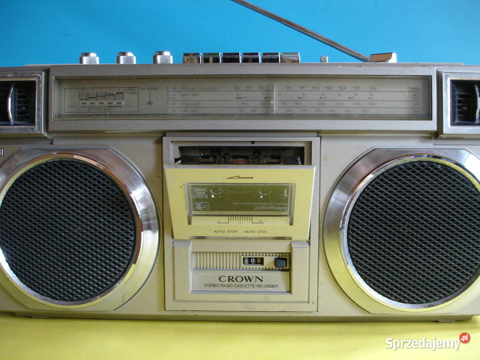 Radiomagnetofon CROWN CSC935 Radioodtwarzacze Zielona Góra